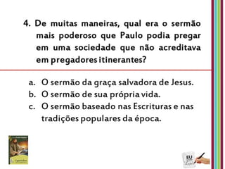 3ª e ultima prova - Eu estudo a lição da ES