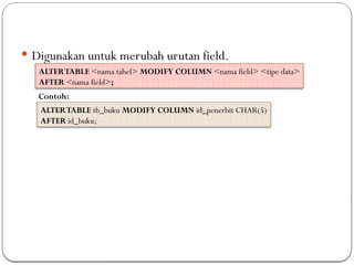 3_psbd [Chapter 3 - Maria Database] 3_psbd [Chapter 3 - Maria Database ...