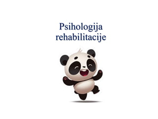 Psihologija
rehabilitacije
 