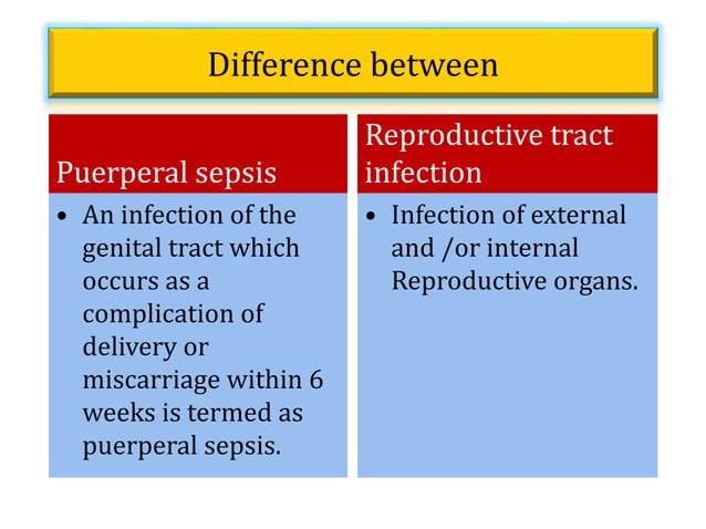 Puerperal Infection | PPTX | Pregnancy | Reproductive Health