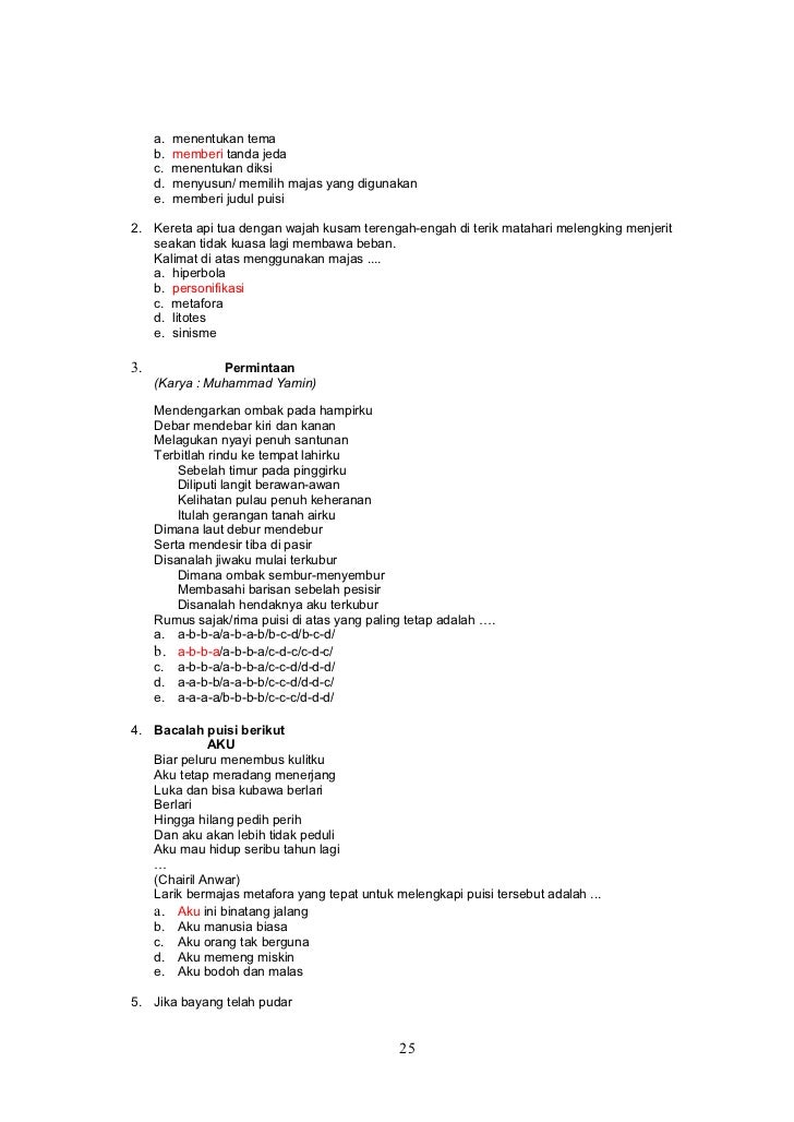 MODUL PUISI DAN MAJAS