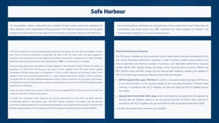 1
Safe Harbour
This presentation contains statements that constitute forward looking statements regarding the
intent, belief or current expectations of future growth in the different business lines and the global
business, financial results and other aspects of the activities and situation relating to the TIM Group.
Such forward looking statements are not guarantees of future performance and involve risks and
uncertainties, and actual results may differ materially from those projected or implied in the
forward looking statements as a result of various factors.
The Q3'19 and 9M'19 financial and operating data have been extracted or derived, with the exception of some
data, from the Financial Information at September 30, 2019 of the TIM Group, which has been prepared in
accordance with International Financial Reporting Standards issued by the International Accounting Standards
Board and endorsed by the European Union (designated as "IFRS"). Such information is unaudited.
The accounting policies and consolidation principles adopted in the preparation of the Financial Information at
September 30, 2019 of the TIM Group are the same as those adopted in the TIM Group Annual Audited
Consolidated Financial Statements as of December 31, 2018, to which reference can be made, except for the
adoption of the new accounting principle (IFRS 16 - Lease), adopted starting from January 1, 2019. In particular,
TIM adopts IFRS 16, using the modified retrospective method, without restatement of prior period comparatives.
The adoption of the new standard may be subject to amendments until the issue of 2019 Consolidated Financial
Statement of the TIM Group.
Please note that, starting from January 1, 2018, the TIM Group adopted IFRS 15 (Revenues from contracts with
customers) and IFRS 9 (Financial instruments).
To enable the comparison of the economic and financial performance for the Q3'19 and 9M'19 with the
corresponding period of the previous year, “IFRS 9/15” figures, prepared in accordance with the previous
accounting standards applied (IAS 17 and related Interpretations) are provided, for the purposes of the distinction
between operating leases and financial leases and the consequent accounting treatment of lease liabilities.
Alternative Performance Measures
The TIM Group, in addition to the conventional financial performance measures established by IFRS,
uses certain alternative performance measures in order to present a better understanding of the
trend of operations and financial condition. In particular, such alternative performance measures
include: EBITDA, EBIT, Organic change and impact of non-recurring items on revenue, EBITDA and
EBIT; EBITDA margin and EBIT margin and net financial debt. Moreover, following the adoption of
IFRS 16, the TIM Group provides the following further financial indicators:
▪ EBITDA adjusted After Lease ("EBITDA-AL"), which is calculated by adjusting Organic EBITDA, net
of non-recurring items, of the amounts related to the accounting treatment of finance lease
contracts in accordance with IAS 17 (applied until year-end 2018) and IFRS 16 (applied starting
from 2019);
▪ Adjusted Net Financial Debt After Lease, which is calculated by excluding from the adjusted net
financial deb the liabilities related to the accounting treatment of finance lease contracts in
accordance with IAS 17 (applied until year-end 2018) and IFRS 16 (applied starting from 2019).
Such alternative performance measures are unaudited.
 