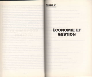 EGONOMIE ET
  GESTION
 