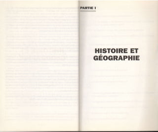 HISTOIRE ET
cÉocRAPHIE
 