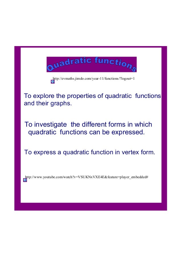 3 quadratic vertex form quadratic function to vertex form calculator
