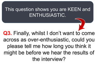 3 Questions to Ask at the End of an Interview