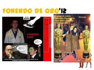 FONENDO DE ORO’12
 