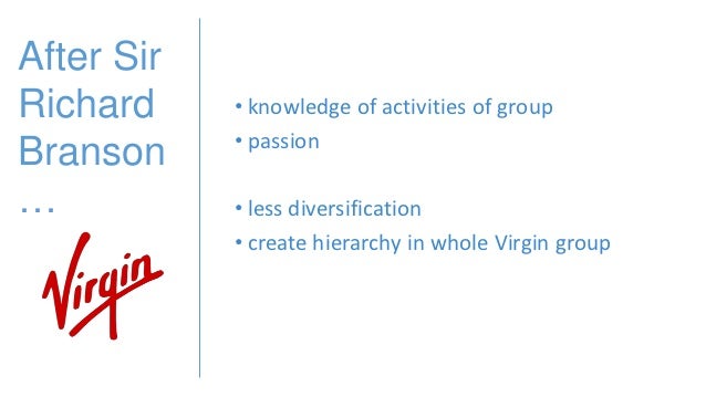 Virgin atlantic diversification strategy