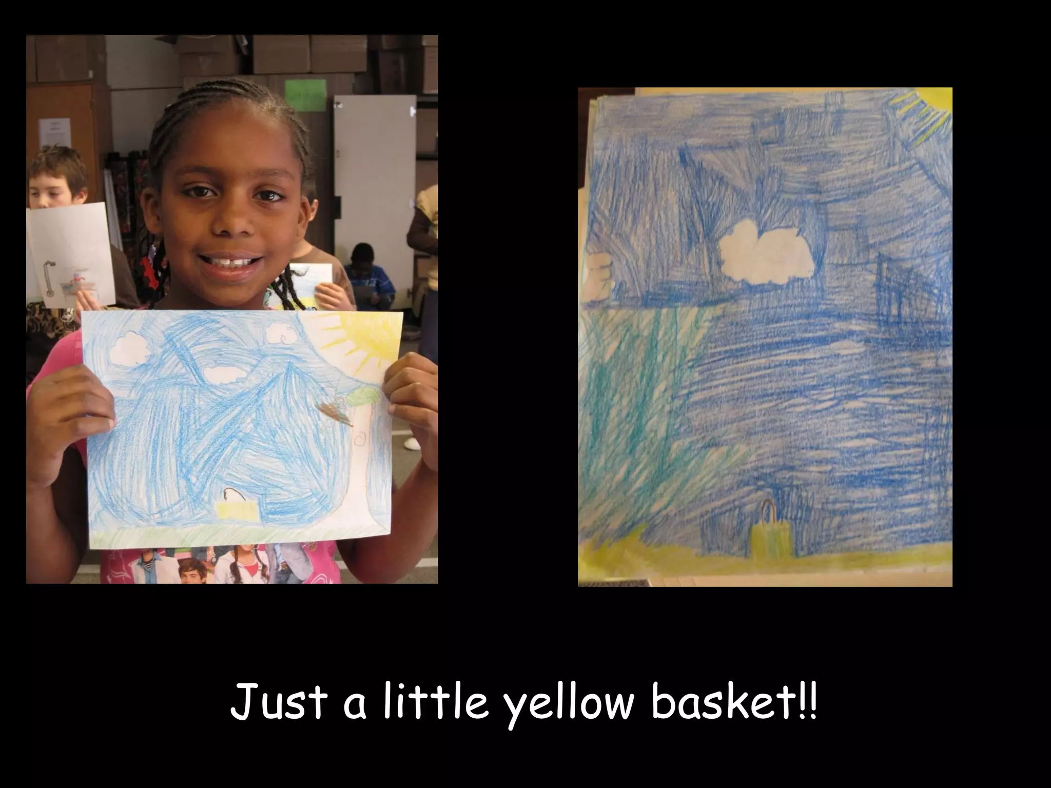 Just a little yellow basket!! 