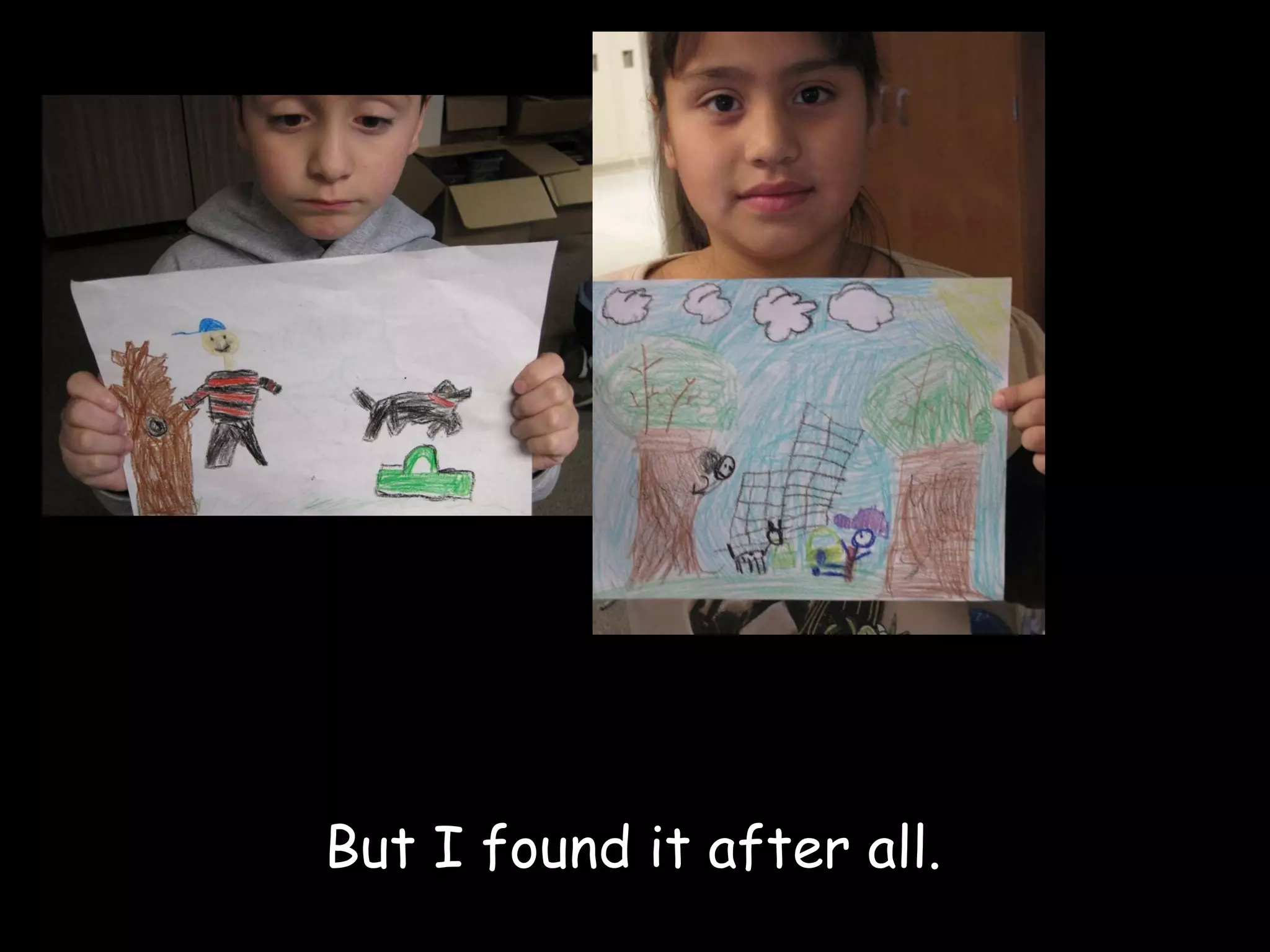 But I found it after all. 