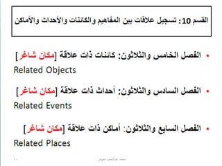 تنظيم وبناء RDA / إعداد محمد عبدالحميد معوض