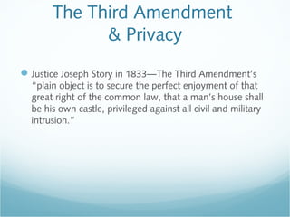 Third Amendment Rights