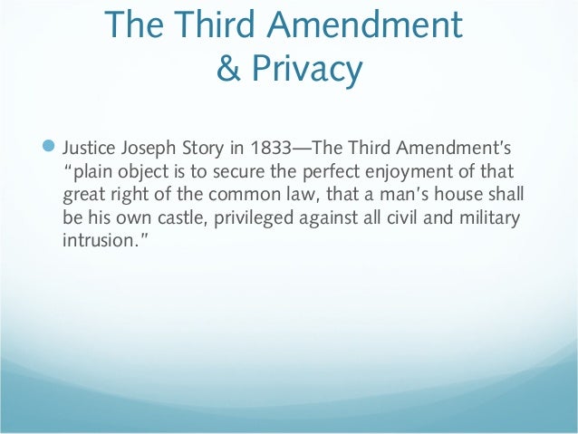third amendment court cases
