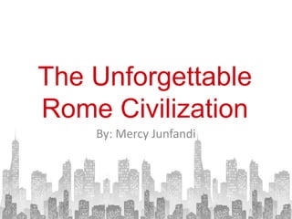 Roman Civilization | PPTX