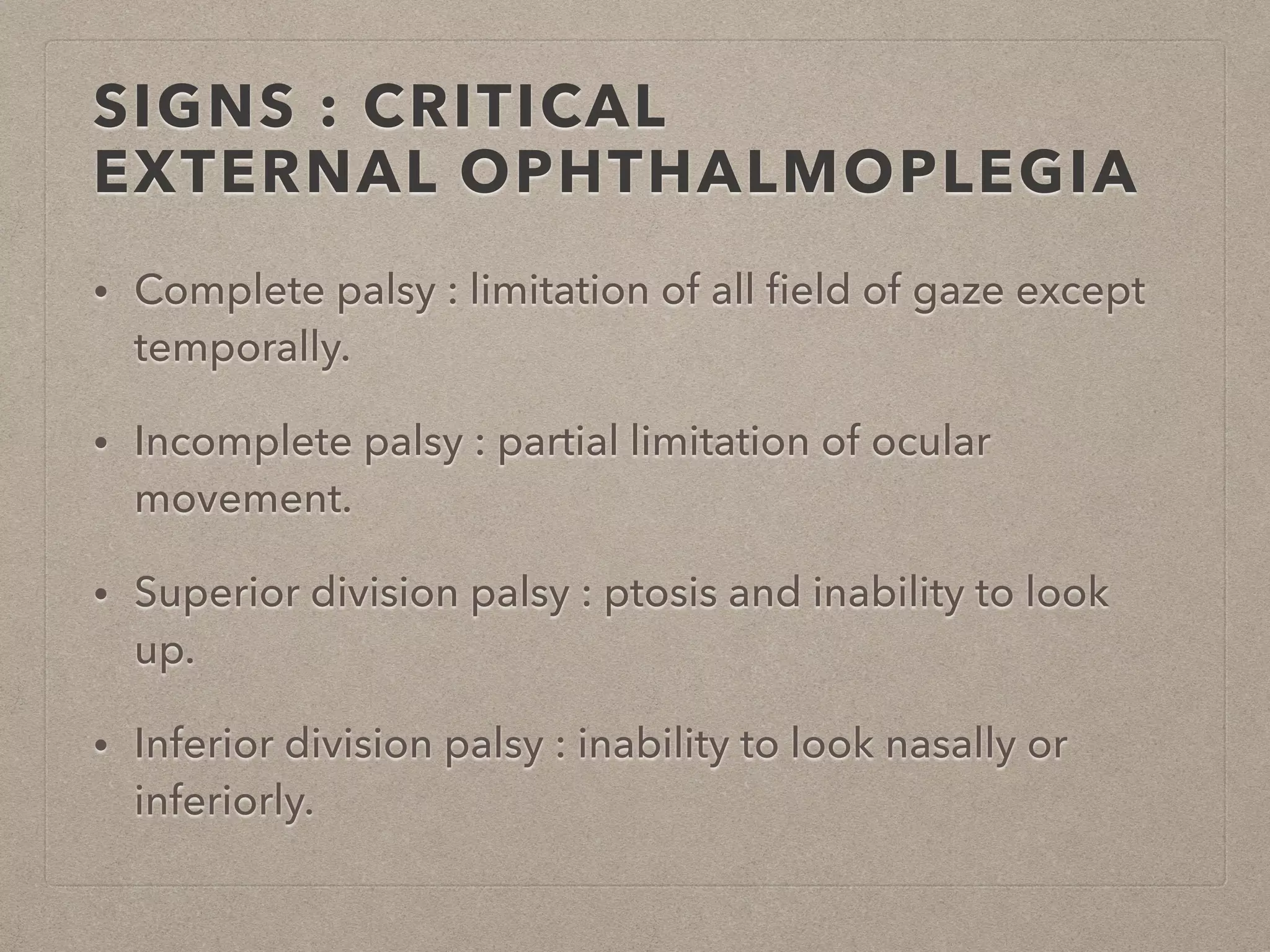 3rd cranial nerve palsy | PDF