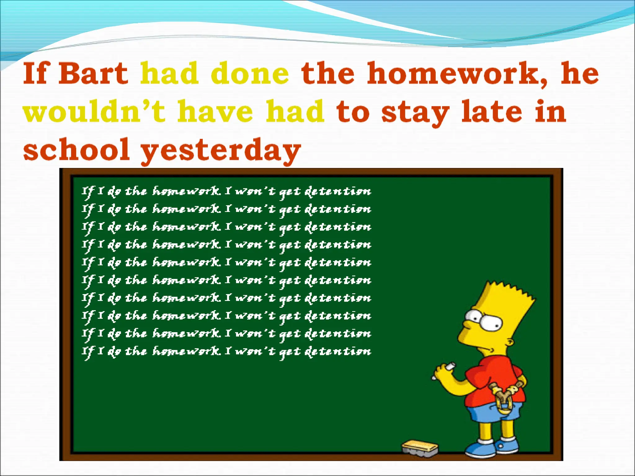 Third Conditional topic in English for 2nd Quarter