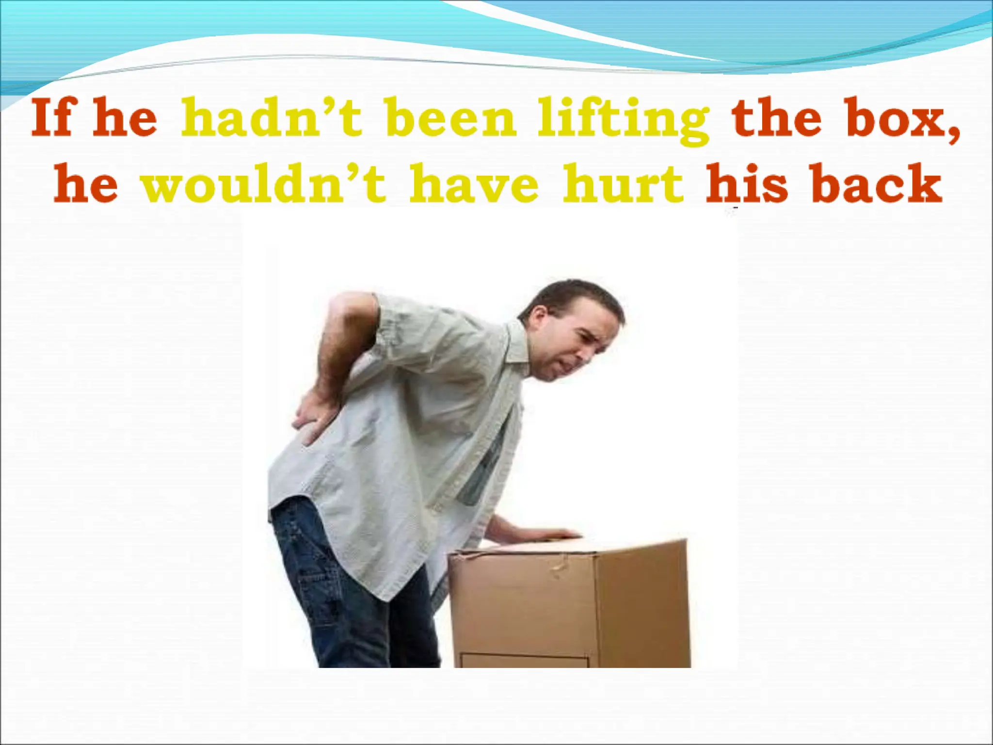 Third Conditional topic in English for 2nd Quarter