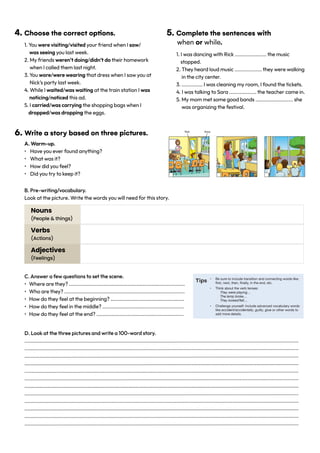 Short story. Writing lesson plan. Get involved 2 | PDF