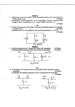 3rd semester EC VTU CBCS 2017 Scheme Model question papers