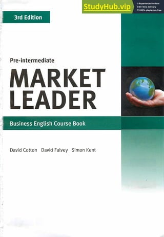 .. 3rd Edition
l
Pre-intermediate
David Cotton David Falvey Simon Kent
 