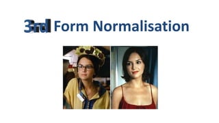 Form Normalisation
 