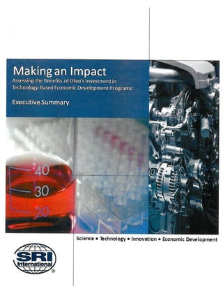 Making an Impact : Assessing the Benefits of Ohio's Investment in Technology-based Economic Development