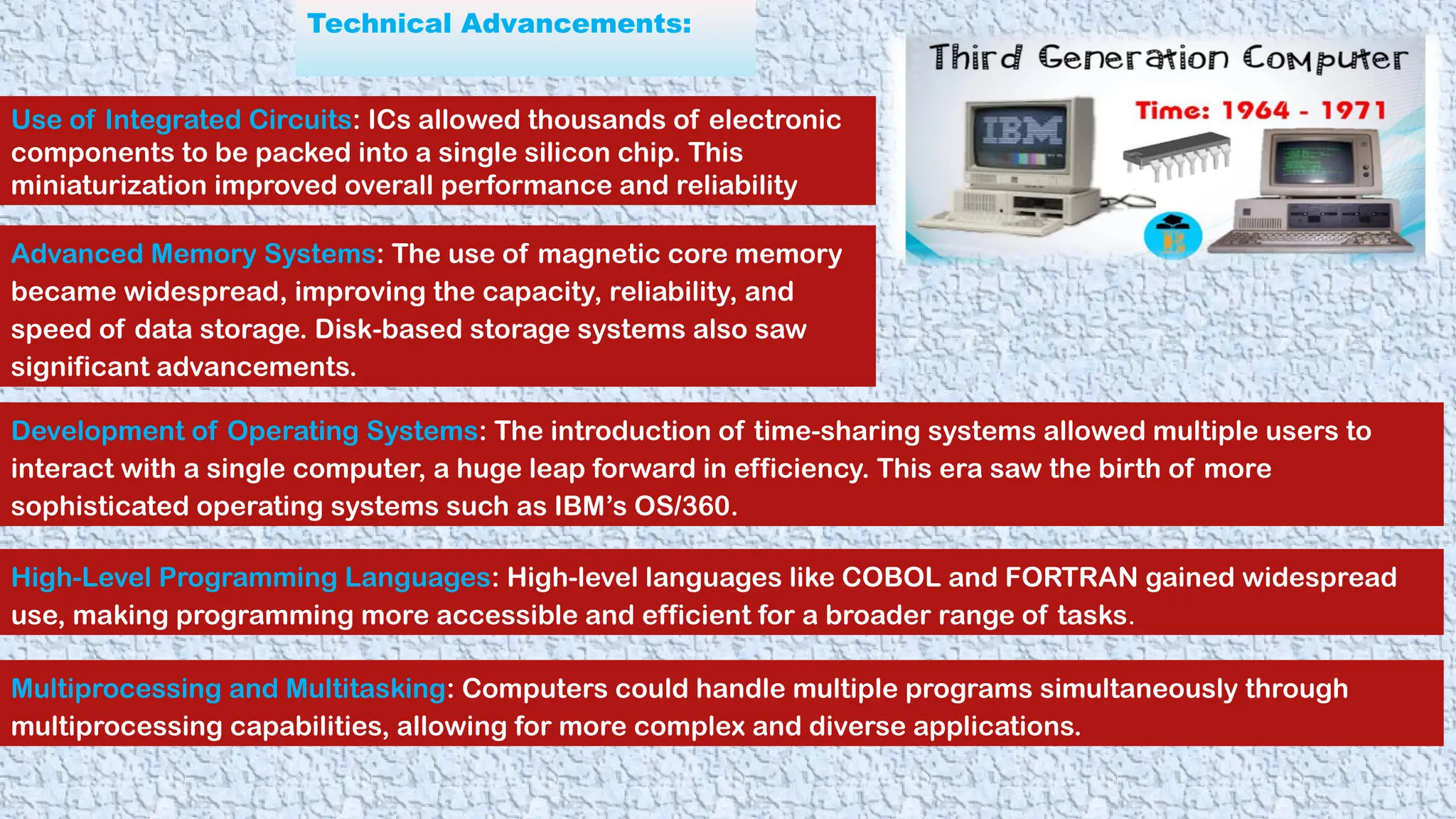 3rd GENERATION of computer.......... PPTX Computing