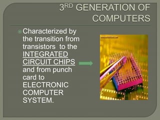 3 rd generation of computers | PPTX