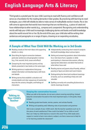 3rd grade--Parent's Guide to Student Success | PDF