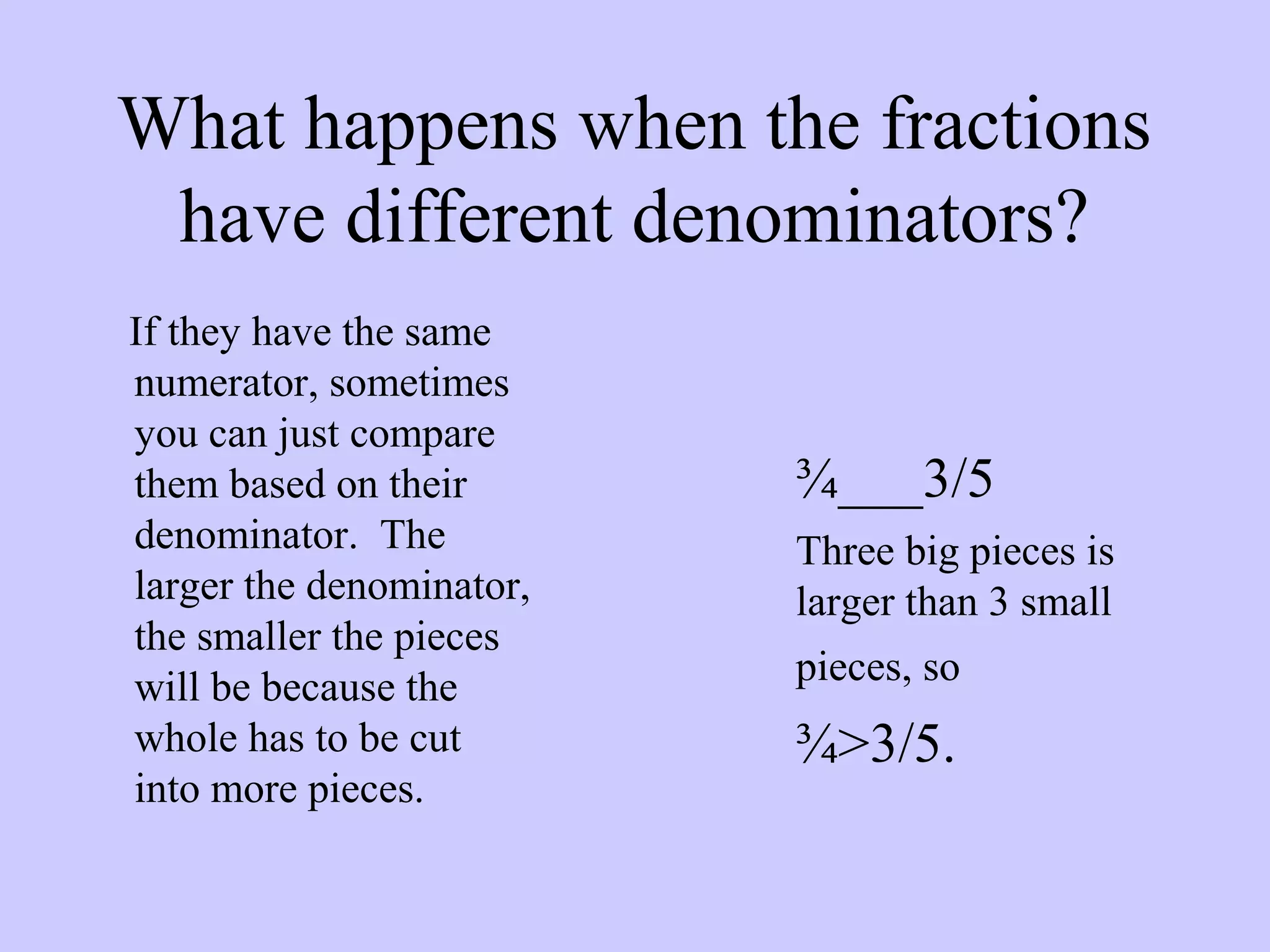 3rd grade fractions | PPT