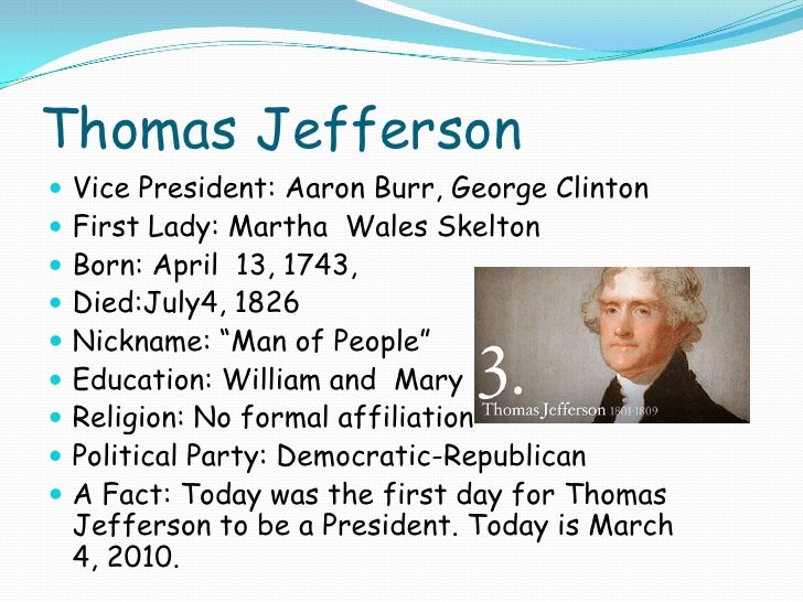 3rd grade president powerpoint