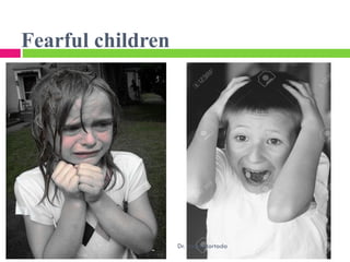 Fearful children
Dr. Eman Mortada
 
