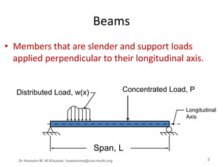 3rd lecture shear and moment diagram for determinate beam | PPTX