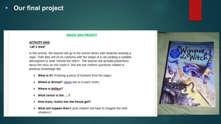 • Our final project
 