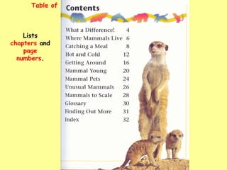 3rd Parts Of A Book Part 2 | PPT