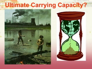 Ultimate Carrying Capacity?
 