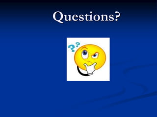 Questions?
 