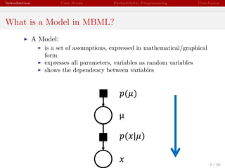 Introduction to Model-Based Machine Learning | PDF
