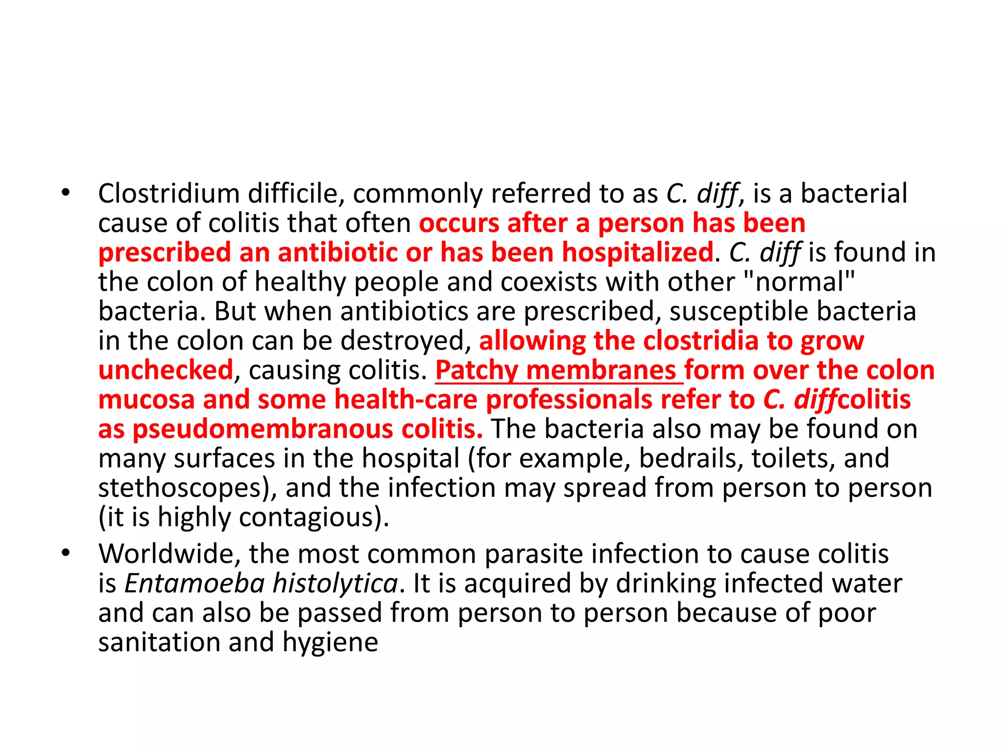 Intestinal diseases | PPTX