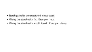 Starch Roux 3rd quarter grade 10 | PPTX
