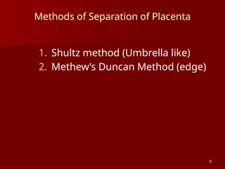 Comprehensive Management and Complications of the Third Stage of Labour ...