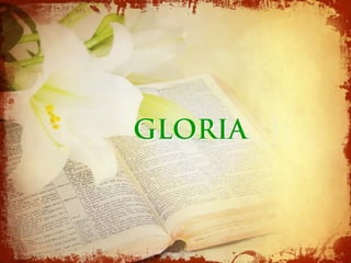 GLORIA
 