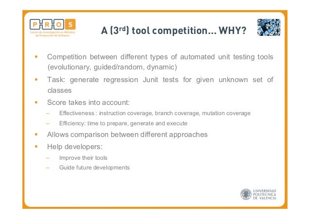 Automated Testing Tools Comparison 2015