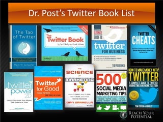 Dr. Post’s Twitter Book List
 