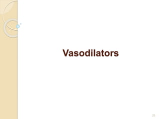 Vasodilators
23
 