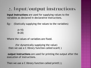C programming language for beginners | PPT