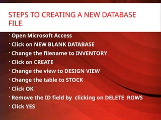 An Introduction to Database for beginners | PPTX