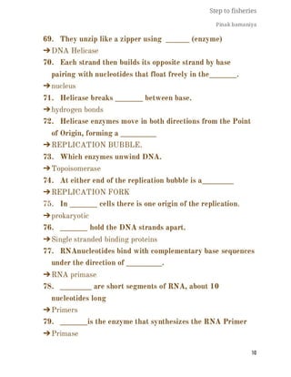 FISHERIES QUESTION BANK (5th sem)