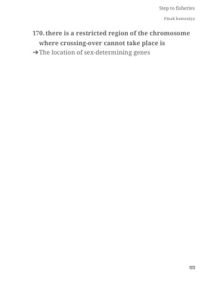 FISHERIES QUESTION BANK (5th sem)