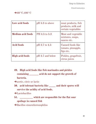 FISHERIES QUESTION BANK (5th sem)